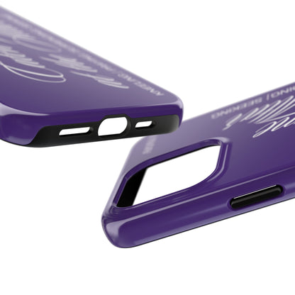 "Catch Me at the Altar" Purple Phone Case