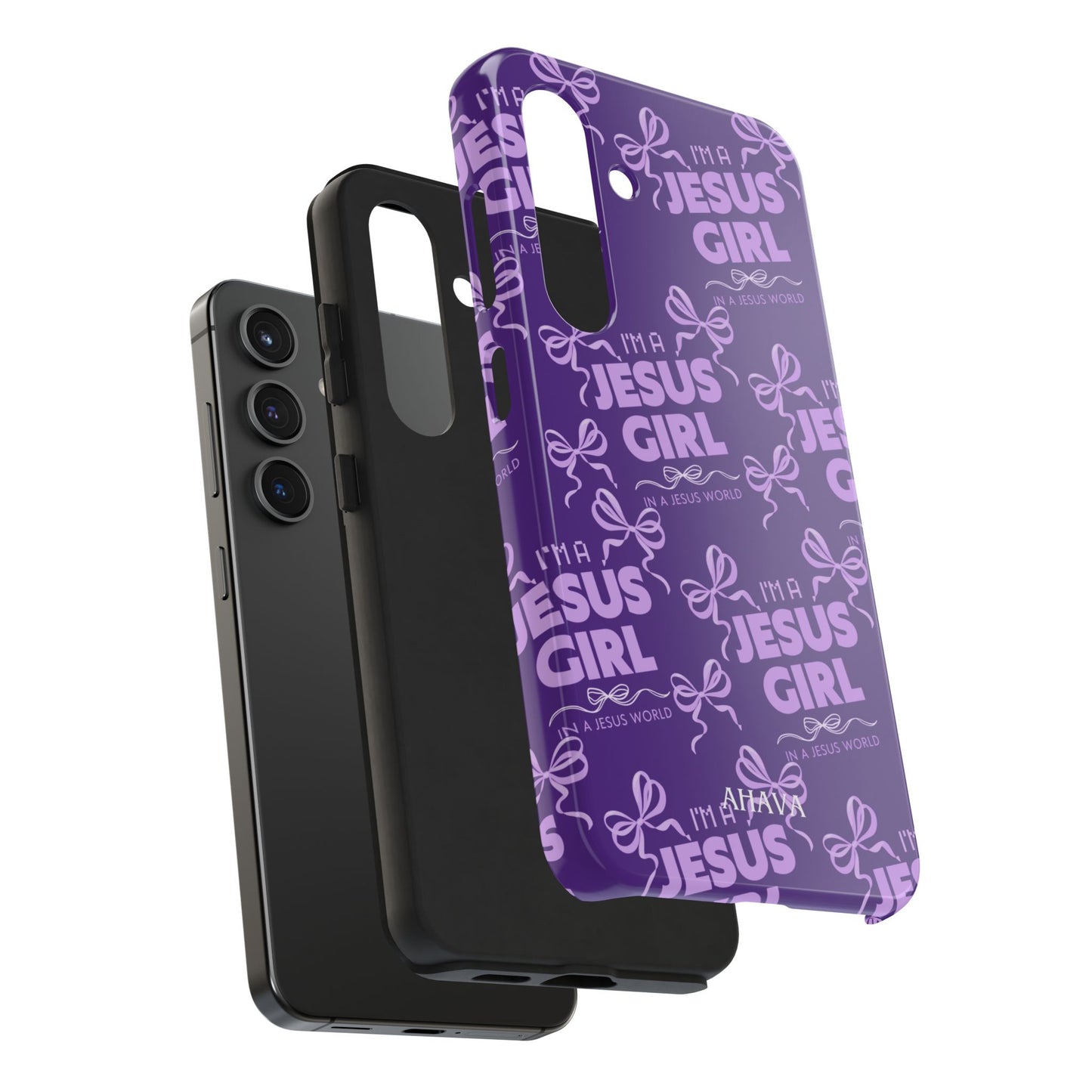 I'm a Jesus Girl Phone Case - Purple