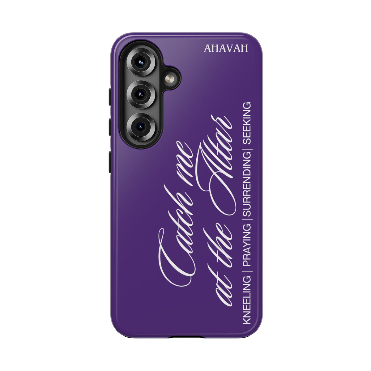 Catch Me at the Altar Phone Case | Royal Violet