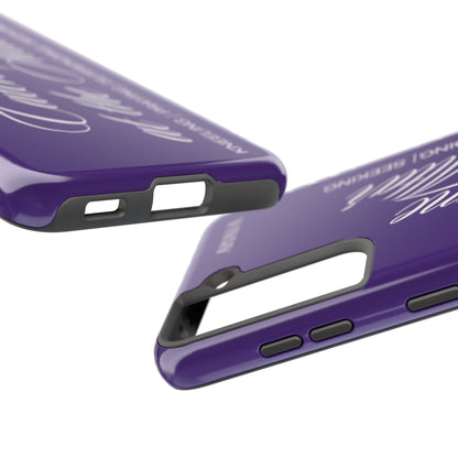 "Catch Me at the Altar" Purple Phone Case