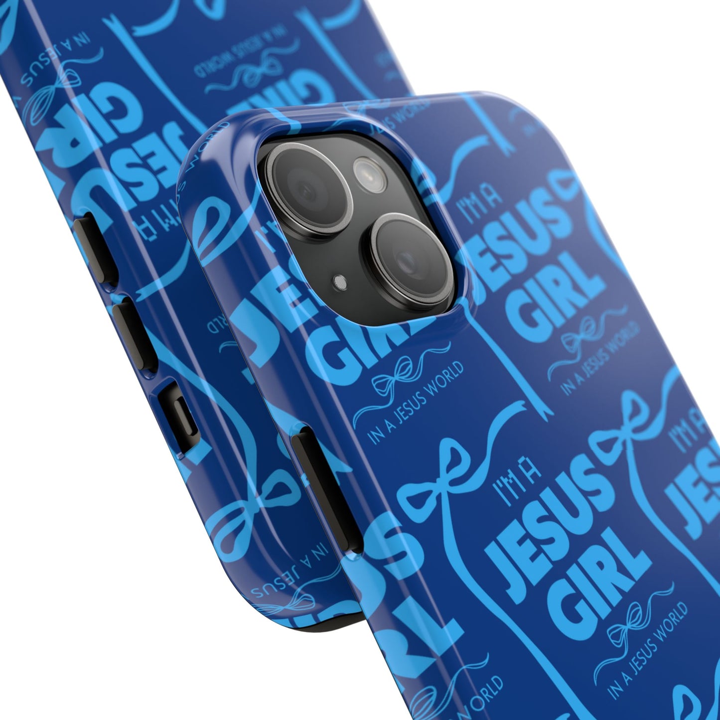 I'm a Jesus Girl Phone Case - Blue