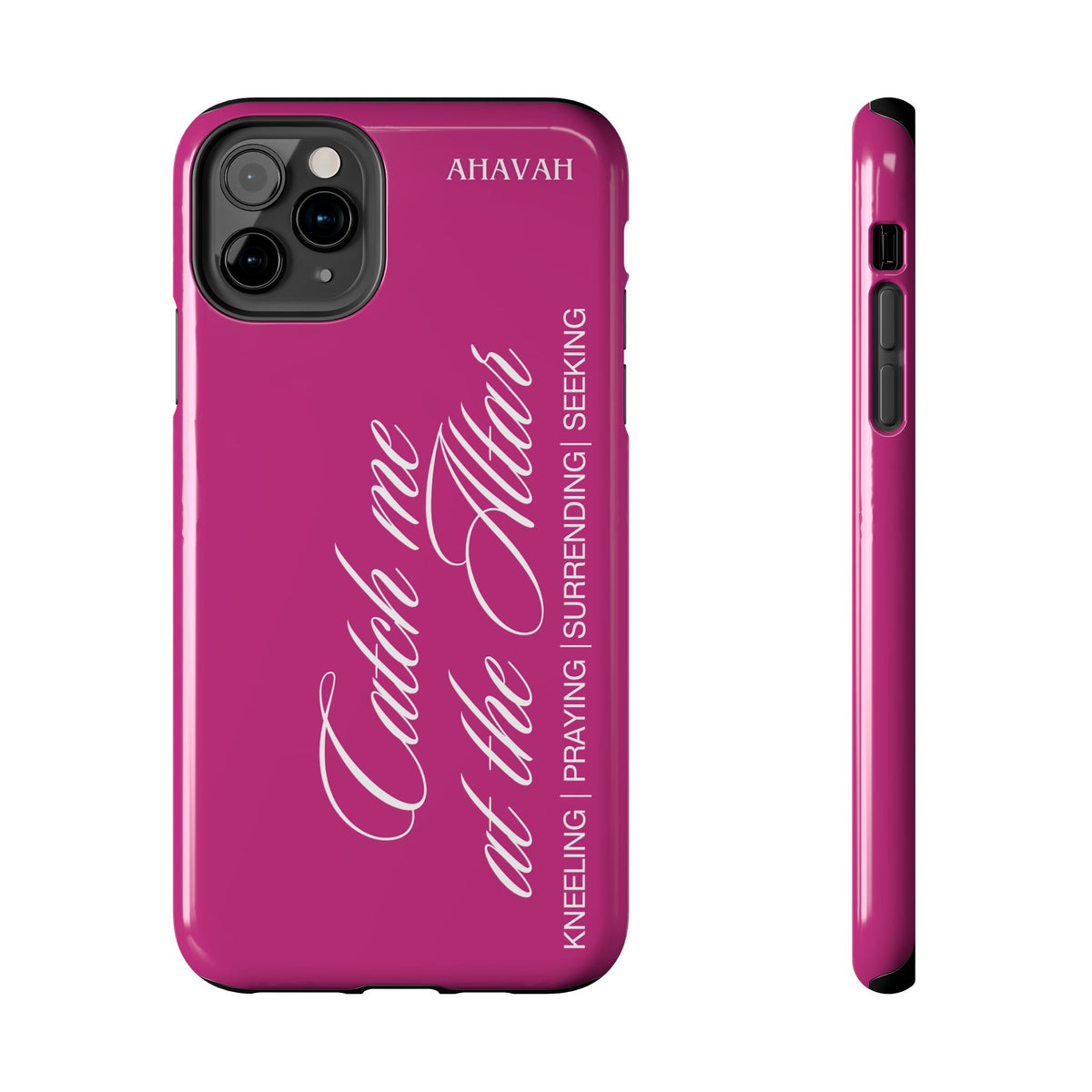 Catch Me at the Altar Phone Case - 	Berry Rose