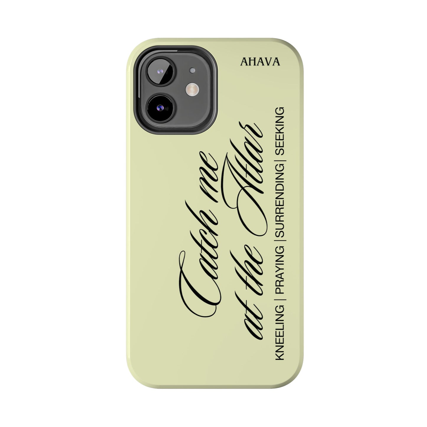 "Catch Me at the Altar" Lemon Phone Case
