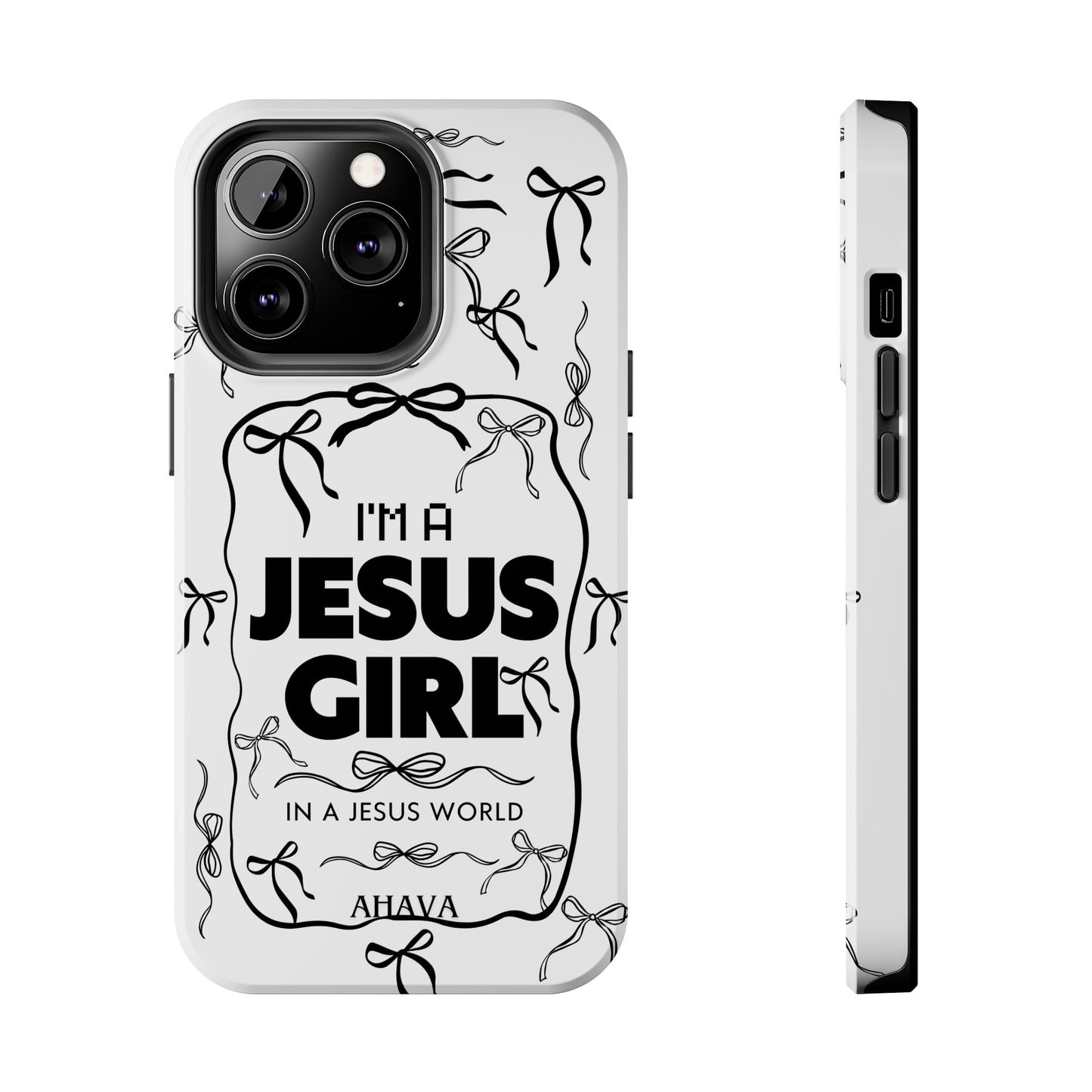 I'm a Jesus Girl  Case - black
