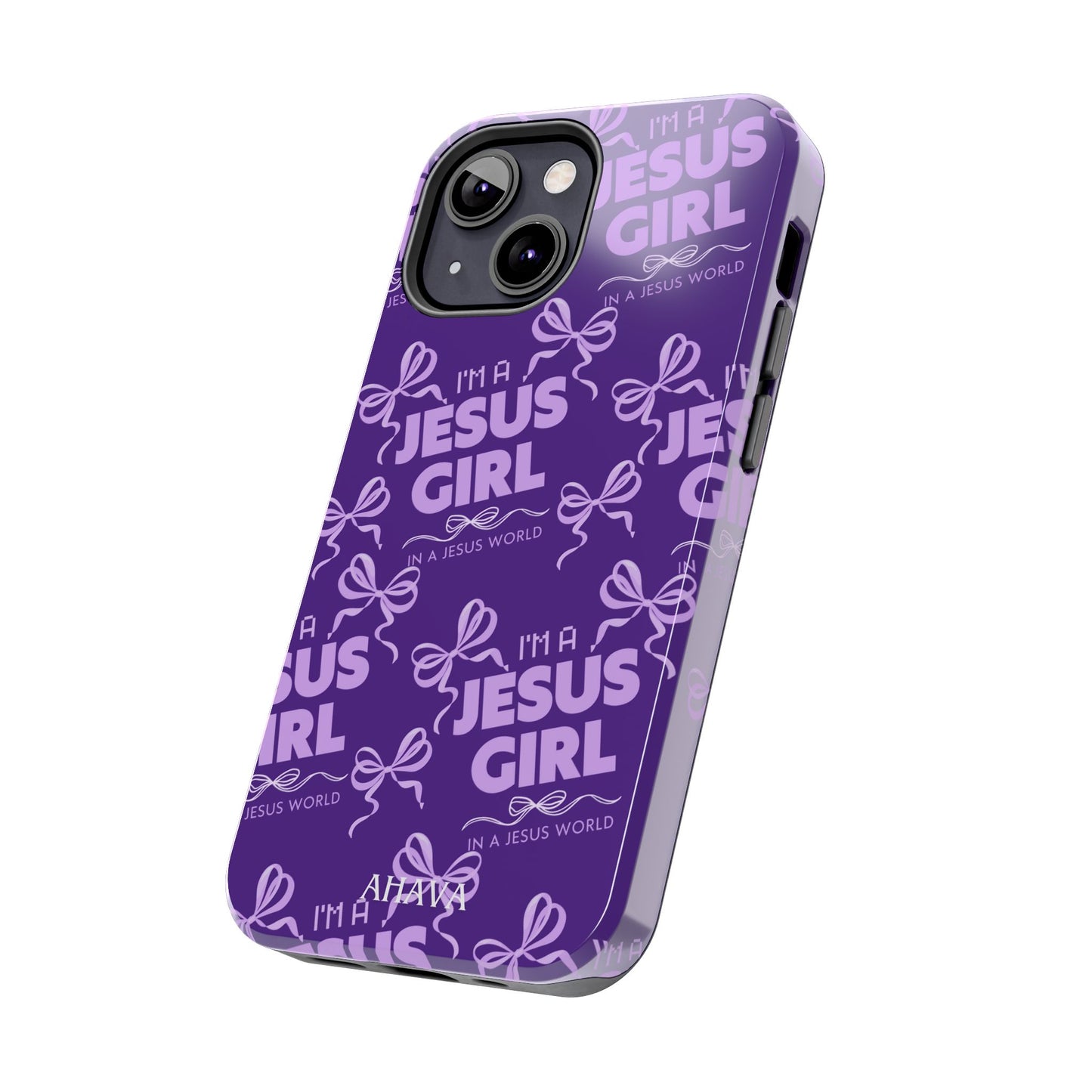 I'm a Jesus Girl Phone Case - Purple