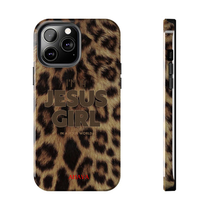 I'm a Jesus Girl Case - Leopard