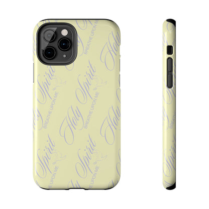 "Holy Spirit, Breathe Upon me" Buttercream Phone Case