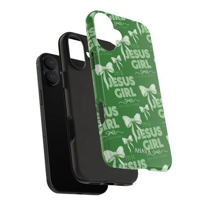 I'm a Jesus Girl Case - Green