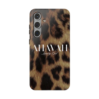 Leopard Print Ahavah Phone Case