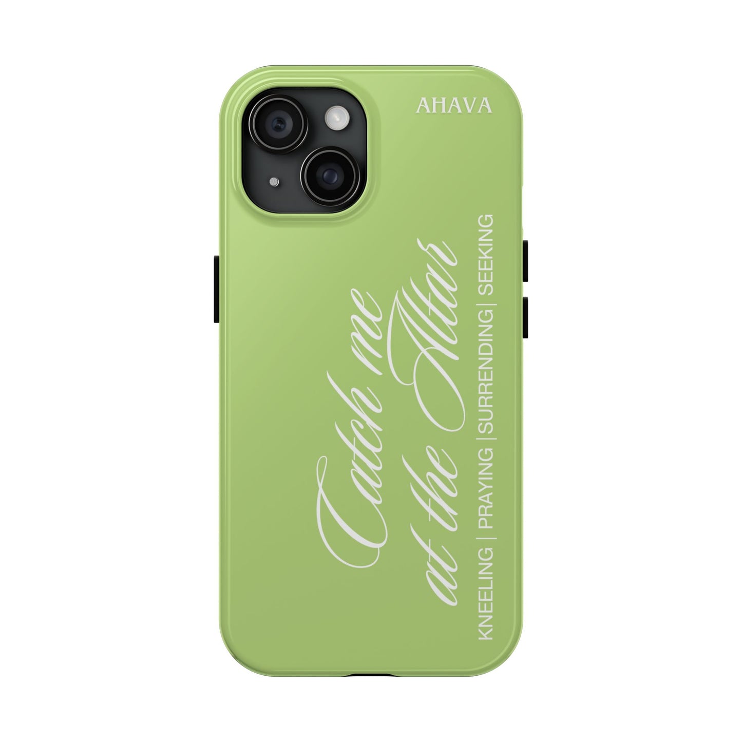 "Catch Me at the Altar" Matcha Tea Phone Case