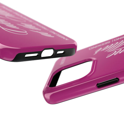"Catch Me at the Altar" Pink Phone Case