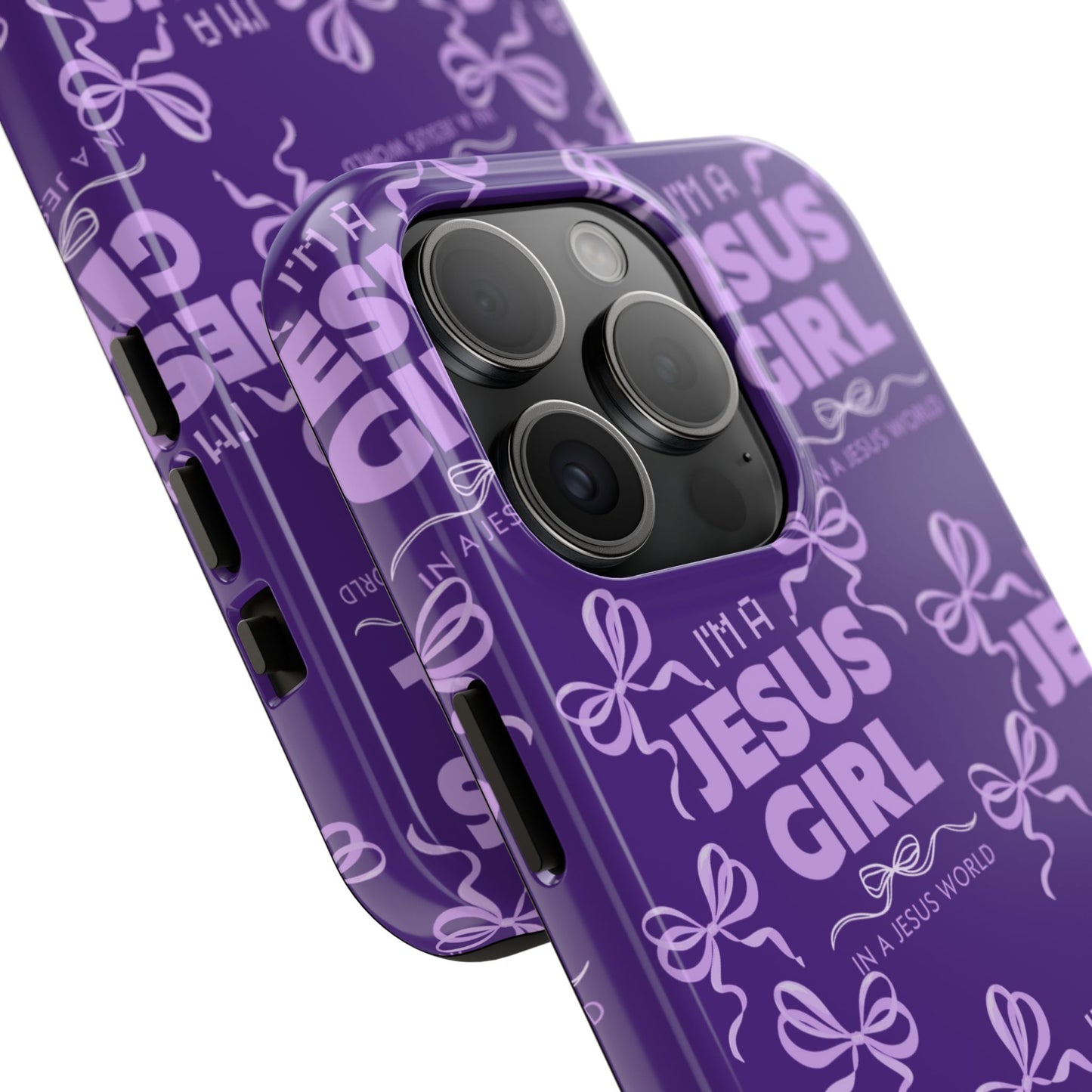 I'm a Jesus Girl Phone Case - Purple