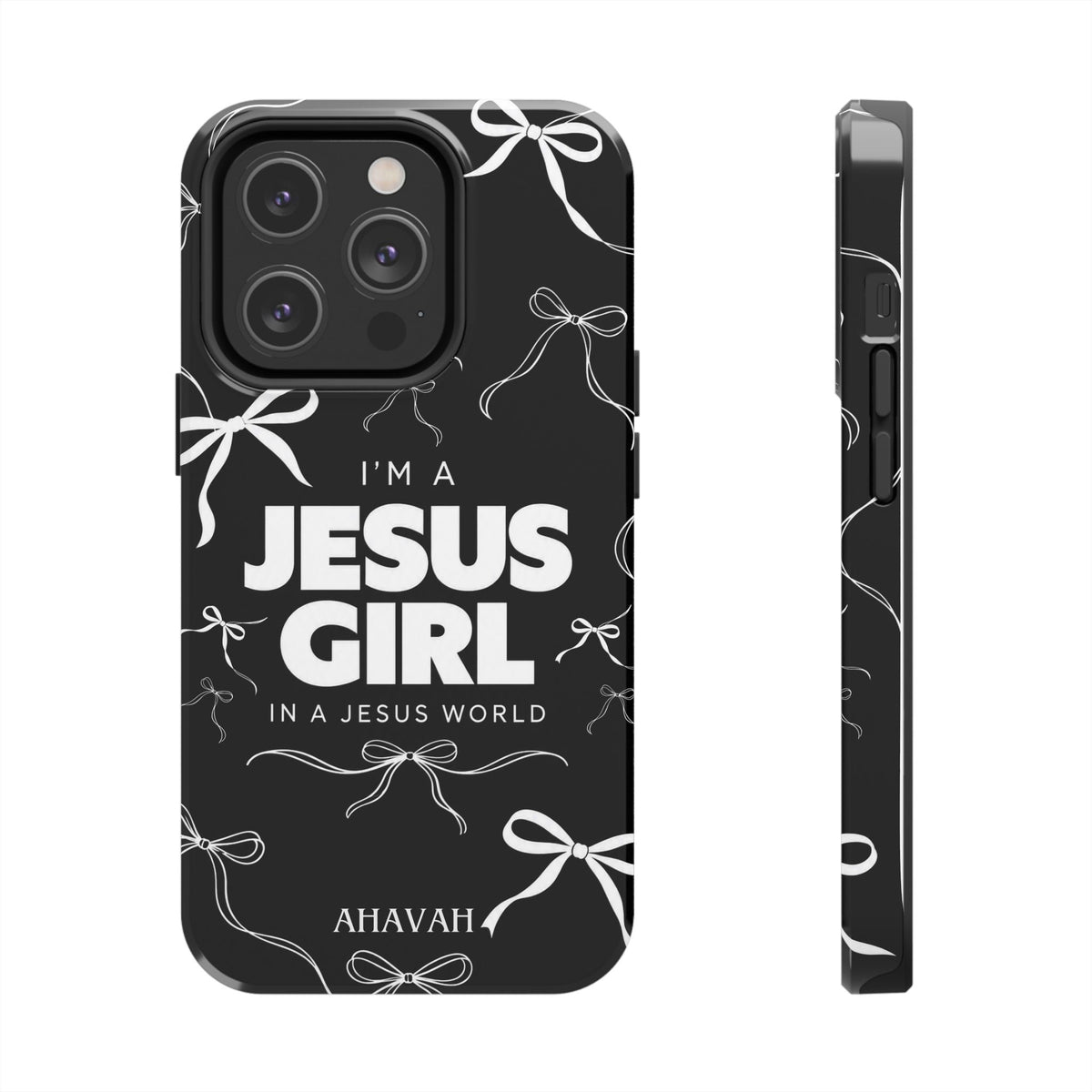 I'm a Jesus Girl Case - Midnight Black