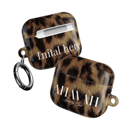 Copy of Personalized : Ahava Leopard Airpod Case