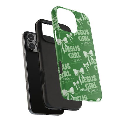 I'm a Jesus Girl Case - Green