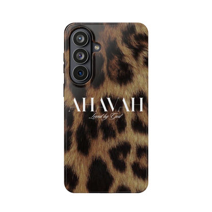 Leopard Print Ahavah Phone Case