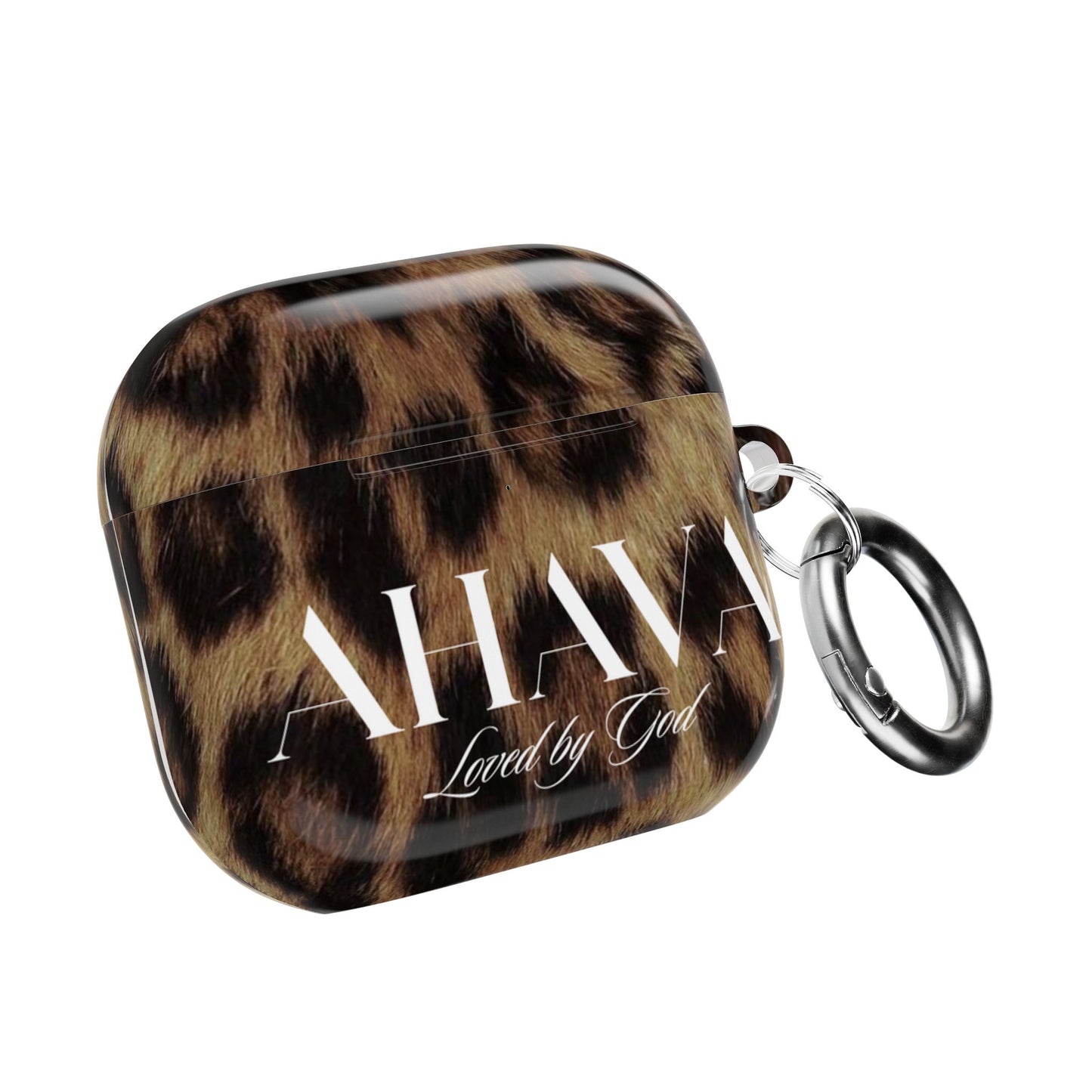 Ahava Leopard Airpod Case