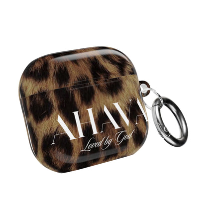 Ahava Leopard Airpod Case