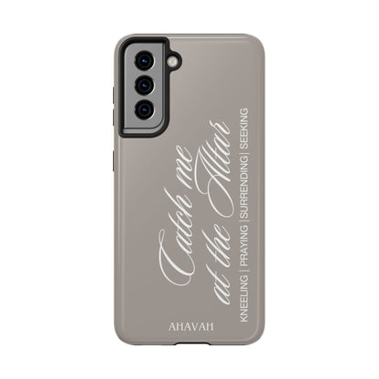 Catch Me at the Altar | Stone Altar Phone Case