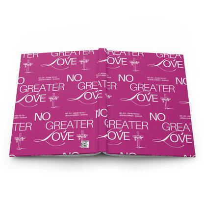 "No Greater Love" (Pink) Journal