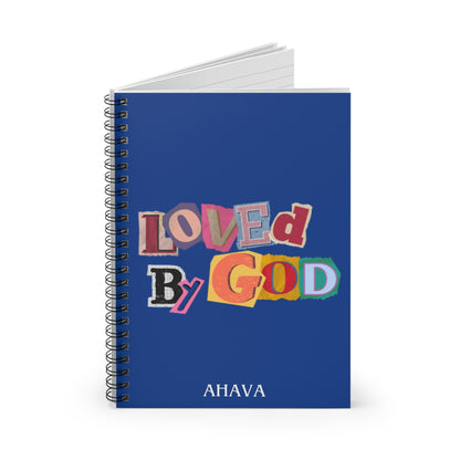 "Loved By God" Blue Notebook