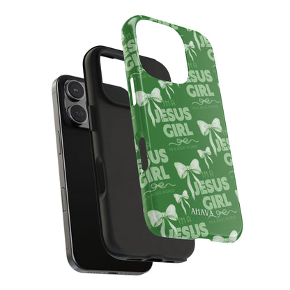 I'm a Jesus Girl Case - Green