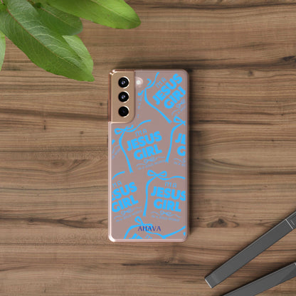 I'm a Jesus Girl Blue Case -Clear