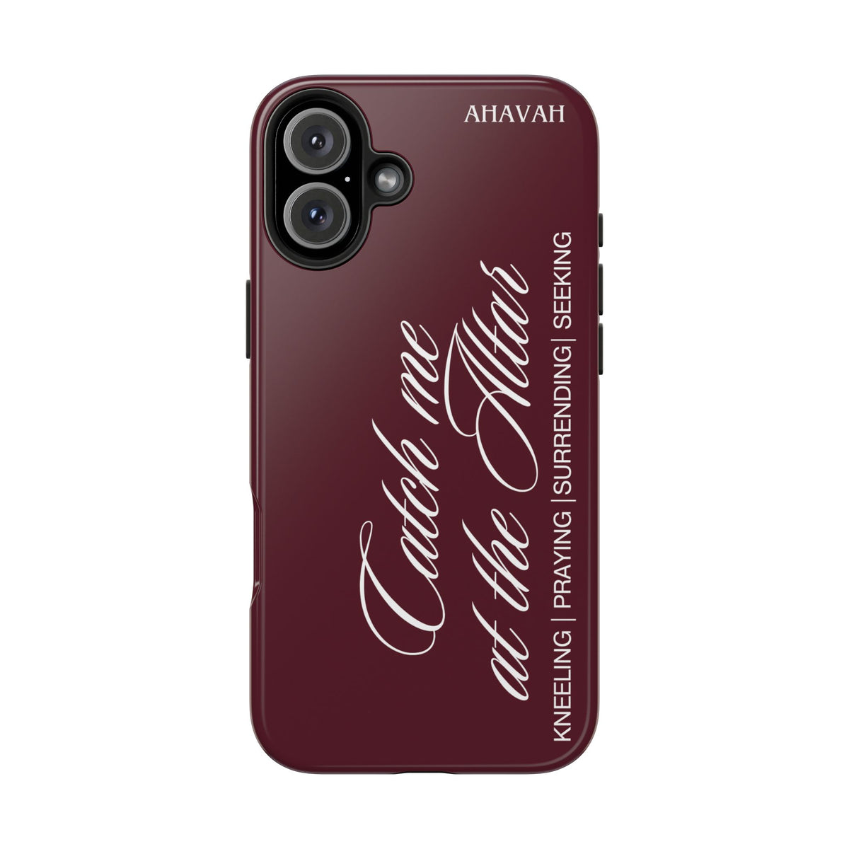 Catch Me at the Altar Phone Case | Anointed Wine