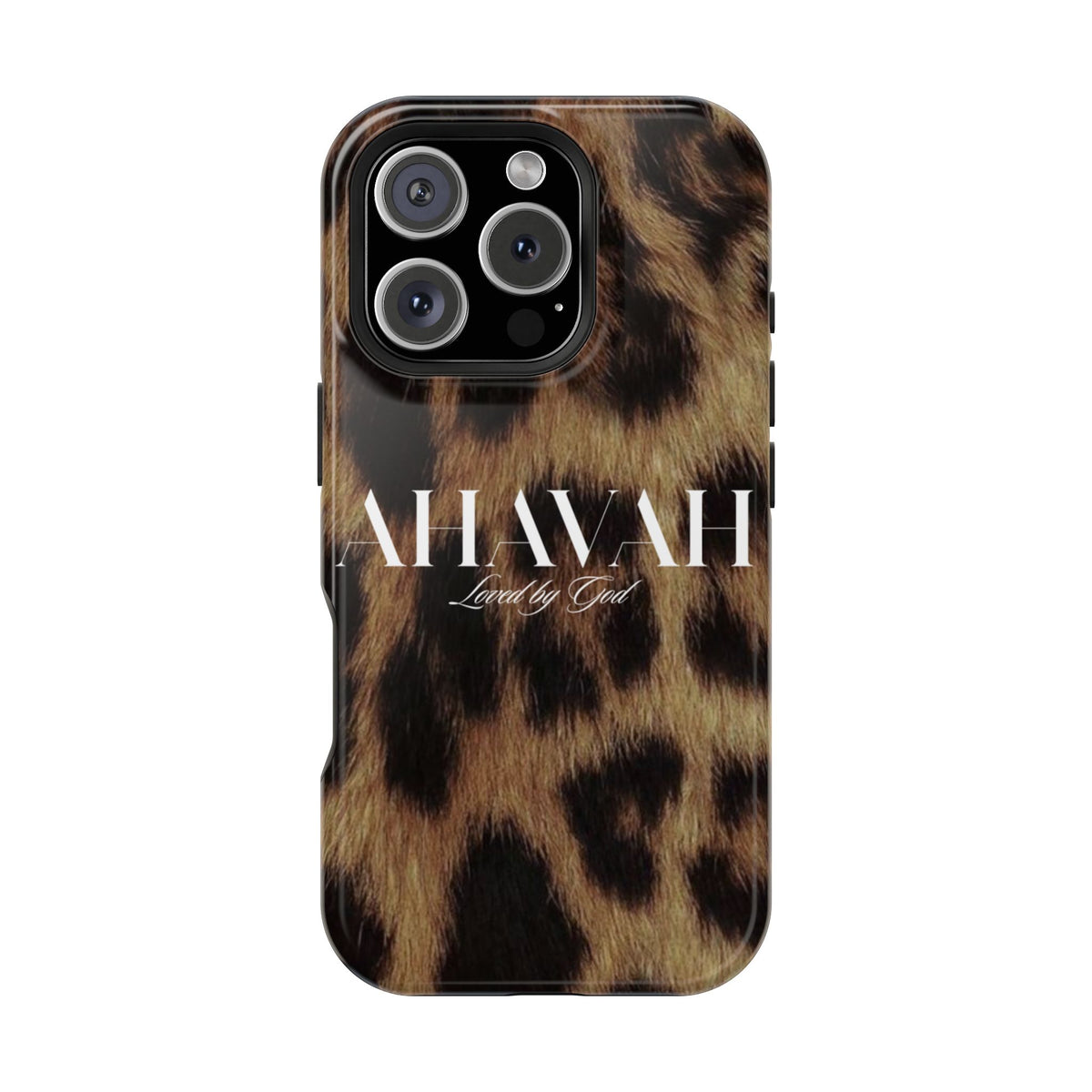 Leopard Print Ahavah Phone Case