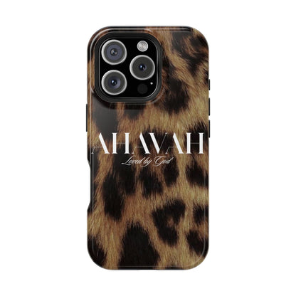 Leopard Print Ahavah Phone Case