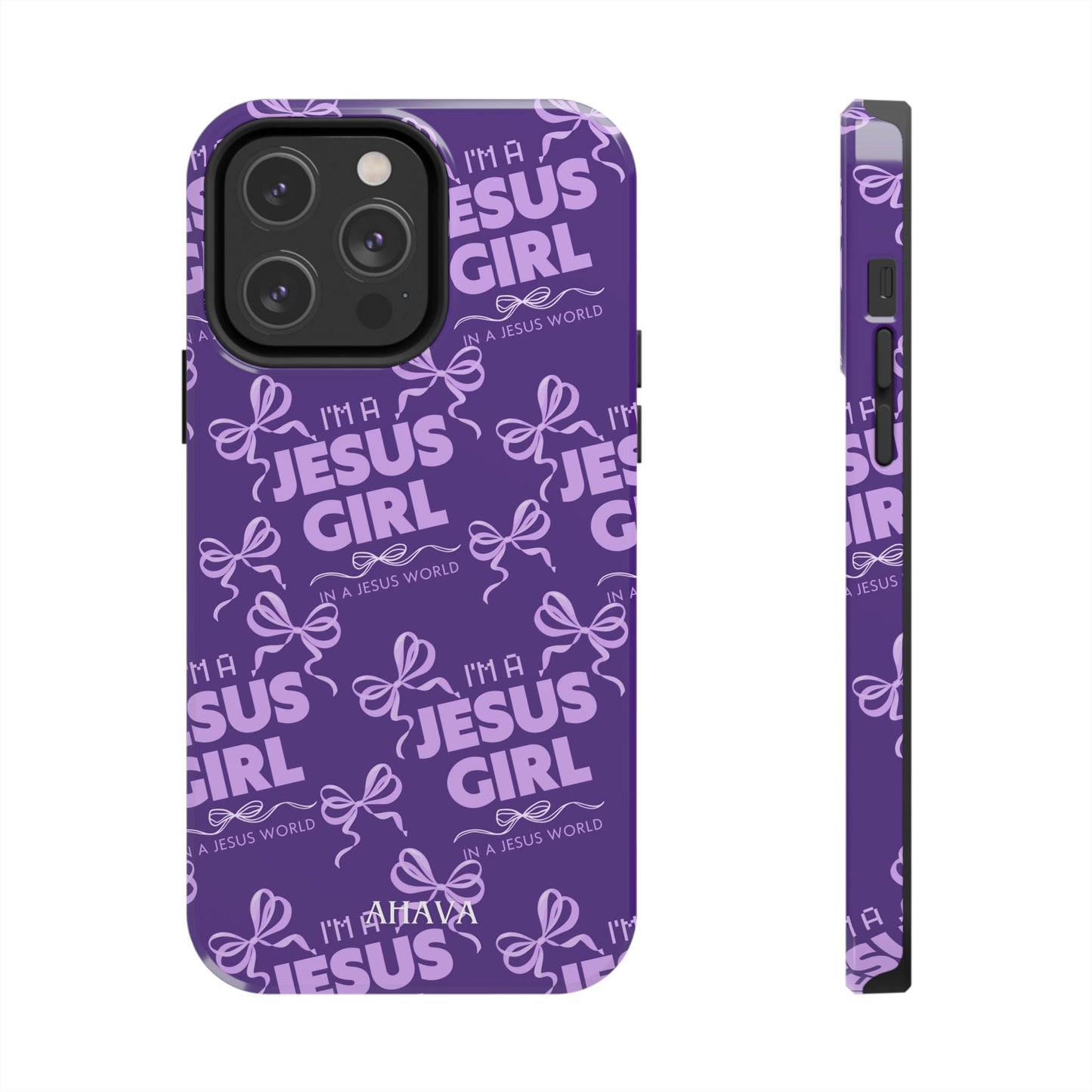 I'm a Jesus Girl Phone Case - Purple