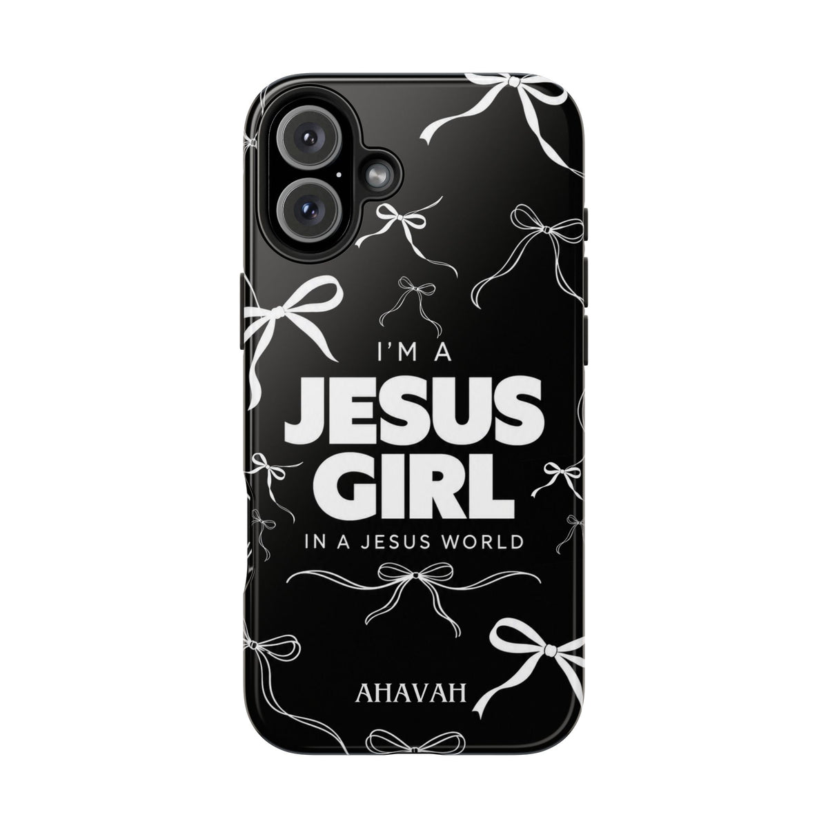 I'm a Jesus Girl Case - Midnight Black