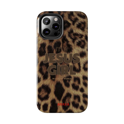I'm a Jesus Girl Case - Leopard