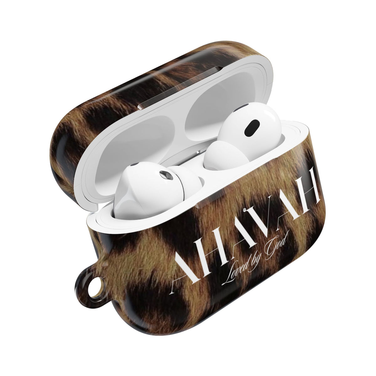 Copy of Personalized : Ahava Leopard Airpod Case