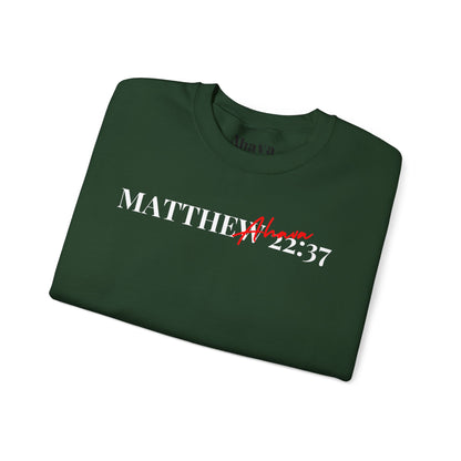 Lover of Christ Sweatshirt | Matthew 22:37