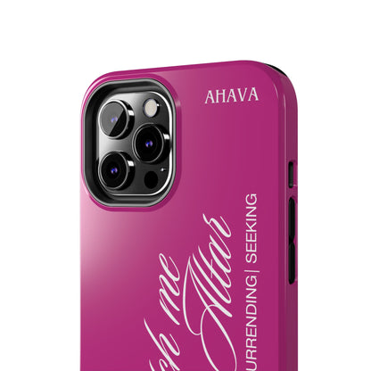 "Catch Me at the Altar" Pink Phone Case