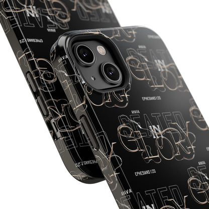 Seated in Glory Phone Case