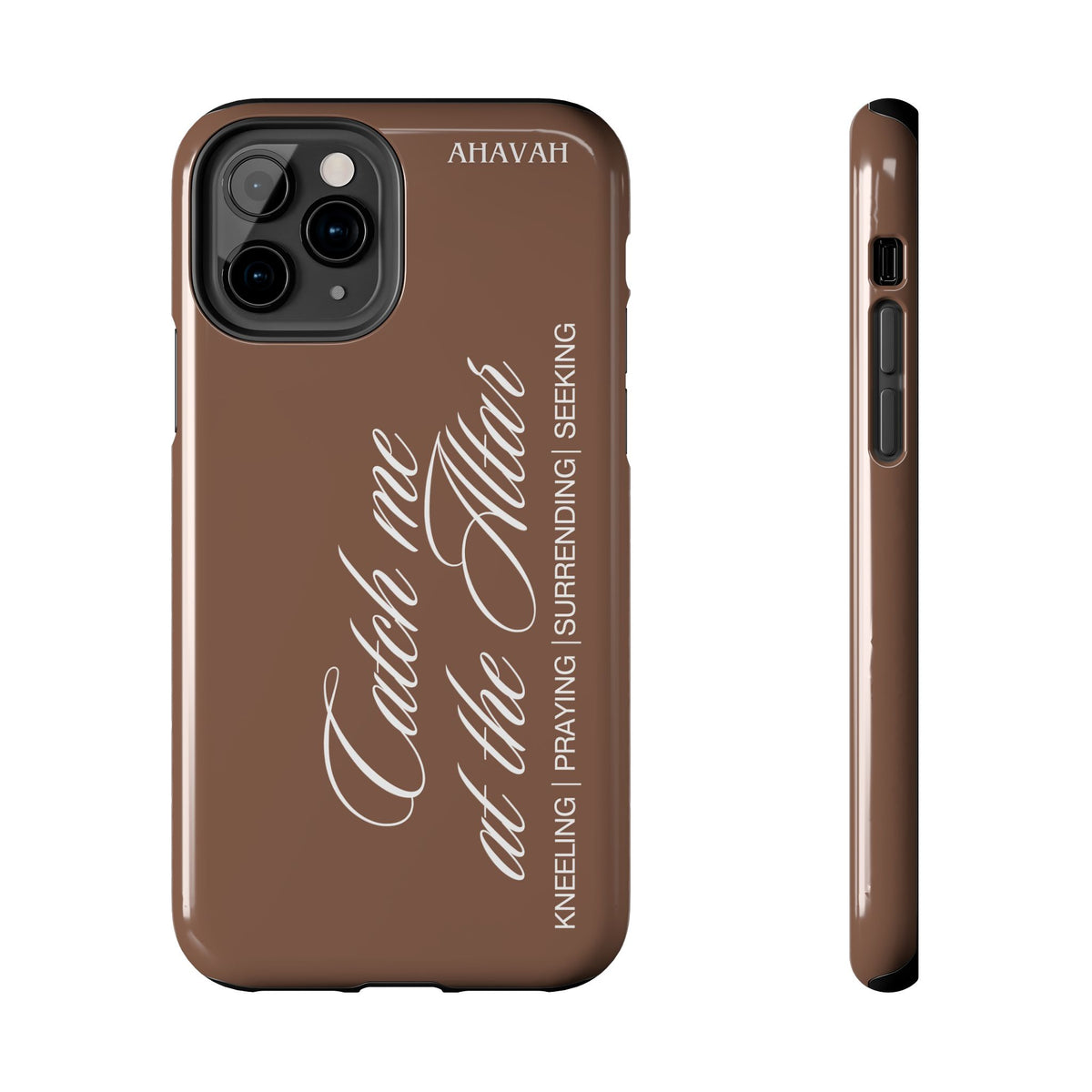Catch Me at the Altar Phone Case - Cocoa