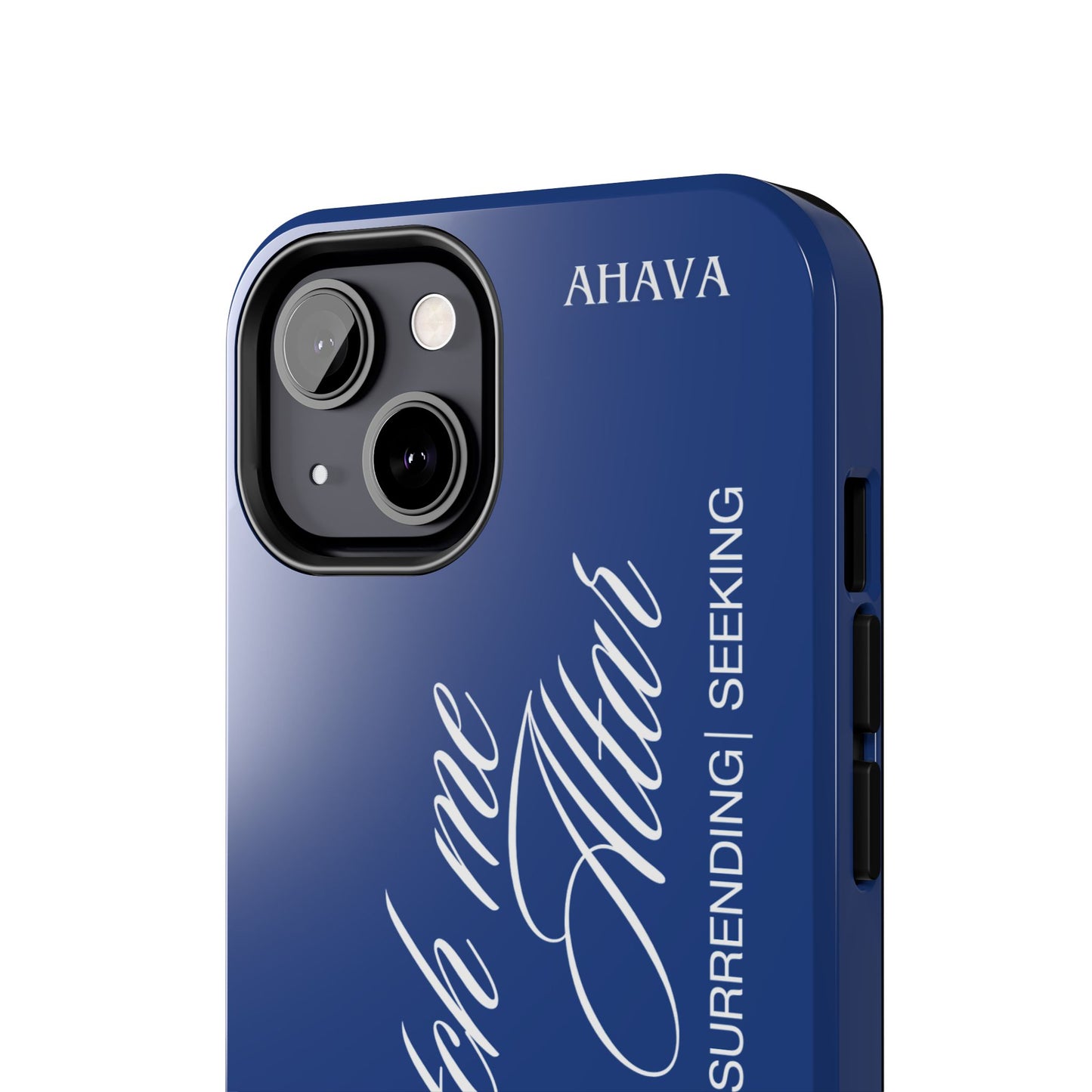 "Catch Me at the Altar" Blue Phone Case