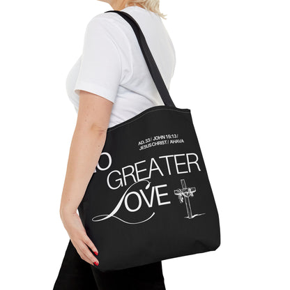 "No Greater Love" Tote Bag