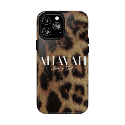 Leopard Ahava Magnetic Phone Case
