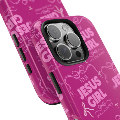 I'm a Jesus Girl Phone Case - Pink
