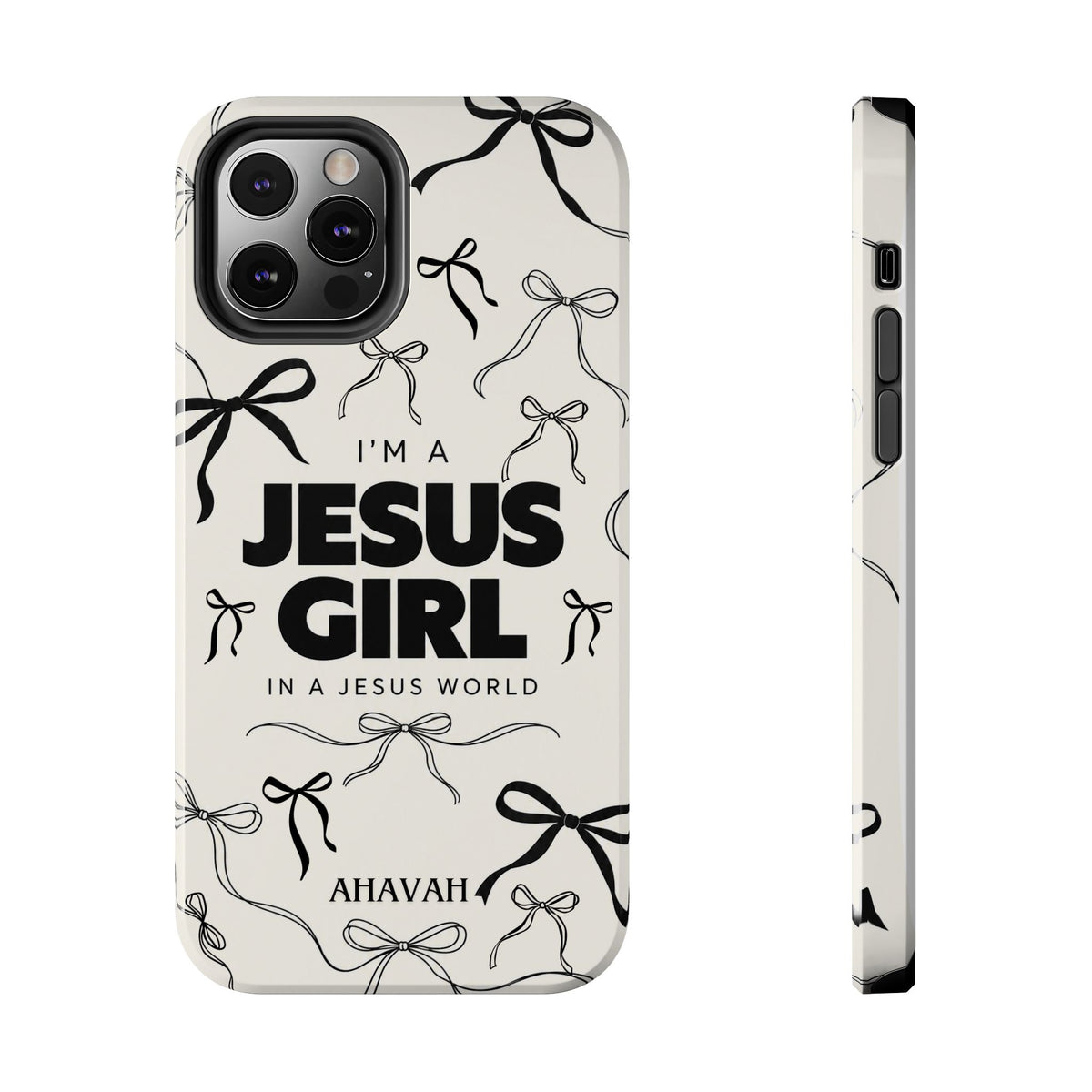 I'm a Jesus Girl White Phone Case