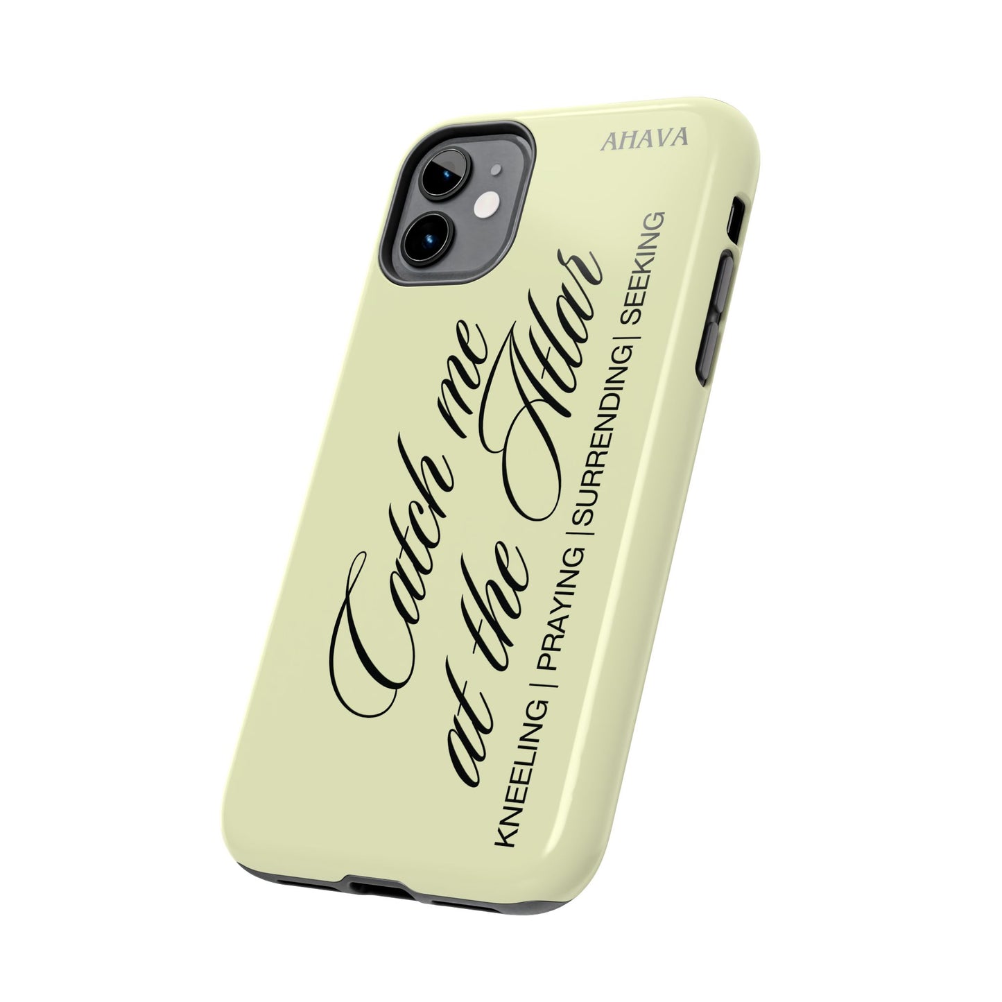 "Catch Me at the Altar" Lemon Phone Case