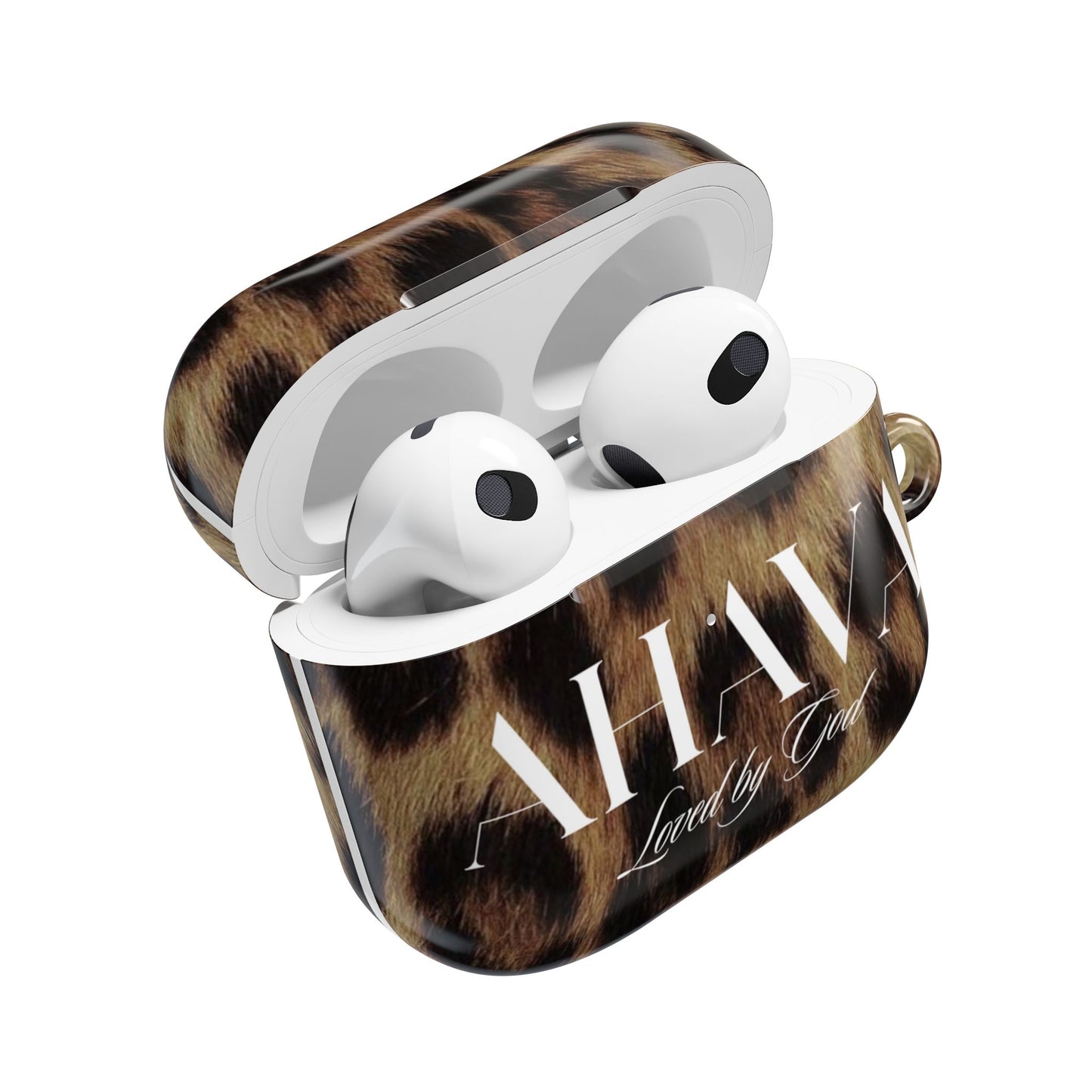 Ahava Leopard Airpod Case