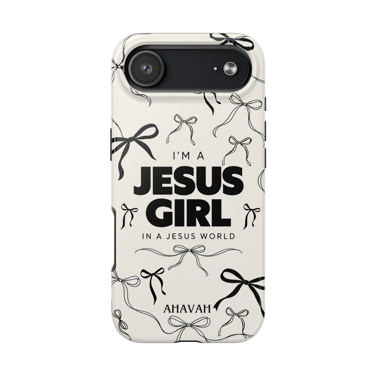 I'm a Jesus Girl White Phone Case