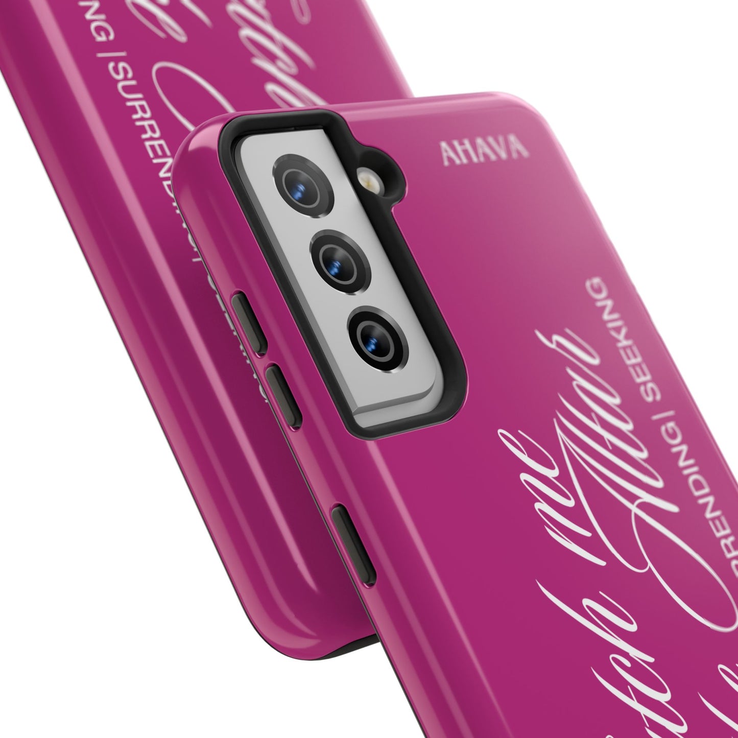 "Catch Me at the Altar" Pink Phone Case