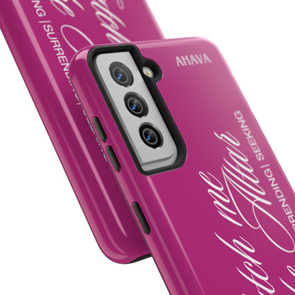 "Catch Me at the Altar" Pink Phone Case