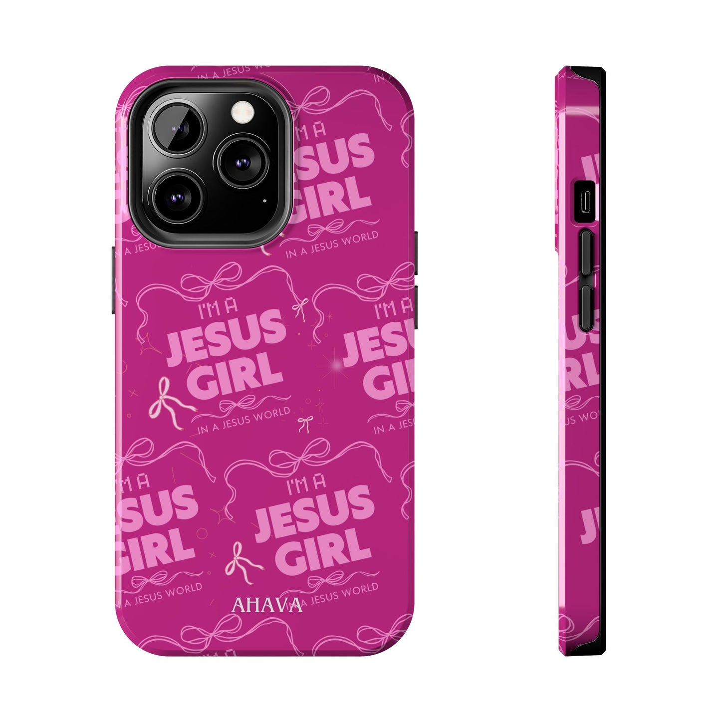I'm a Jesus Girl Phone Case - Pink