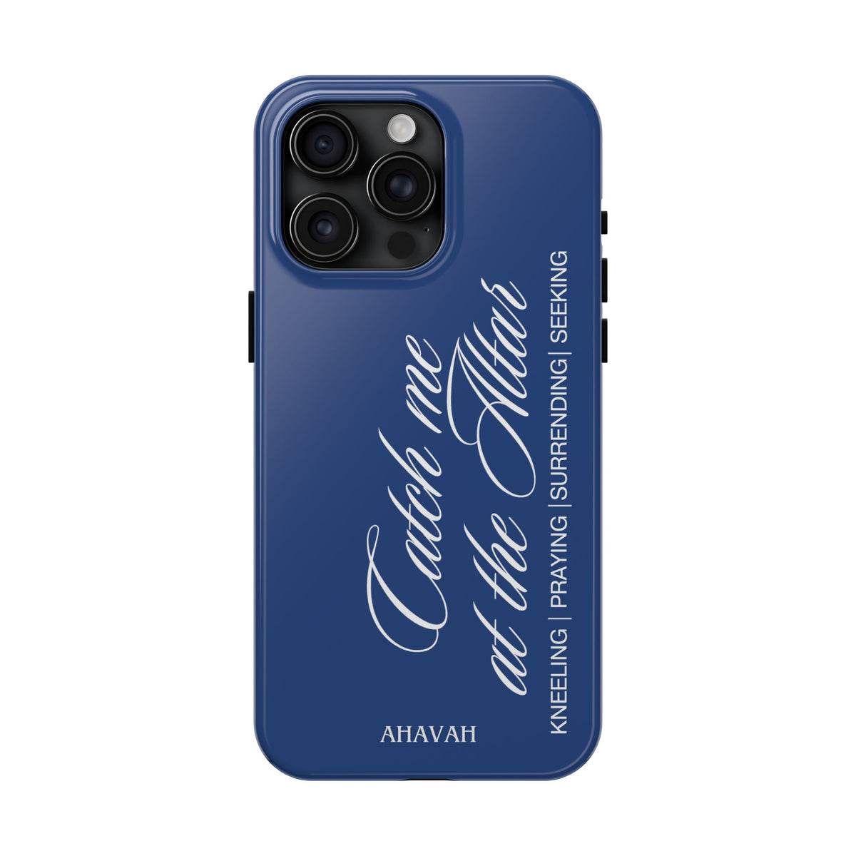 Catch Me at the Altar Phone Case - Sanctuary Blue